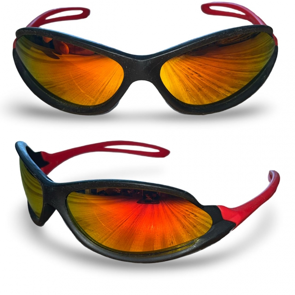 Óculos de Sol Proteção UV400 QW8016 - Preto/Fosco/Emburrachado