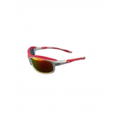 Óculos de Sol Proteção UV400 - Prata/Vermelho