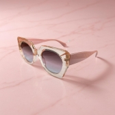 Óculos de Sol Proteção UV400 - Rosa Claro