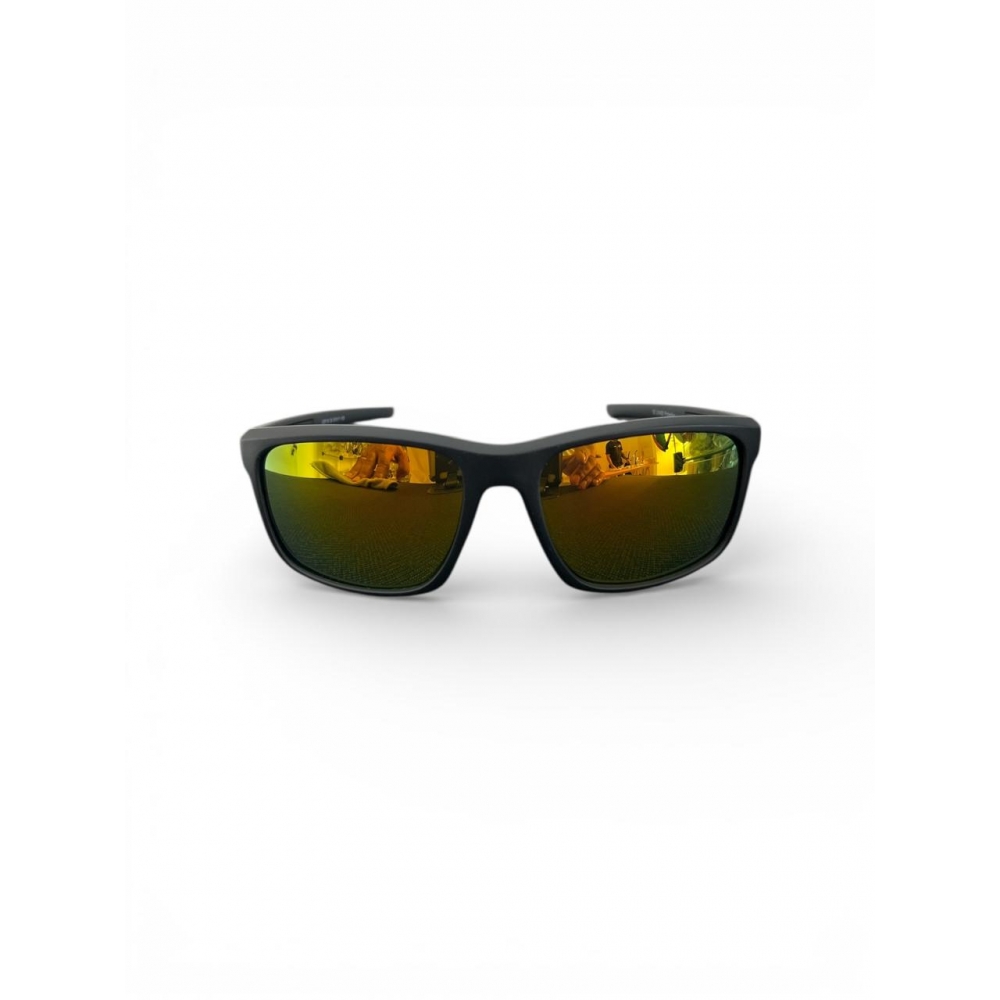 Óculos de Sol Proteção UV400 - Preto/Lentes Amarela