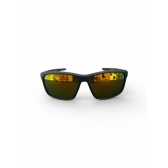 Óculos de Sol Proteção UV400 - Preto/Lentes Amarela