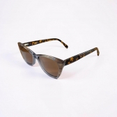 Óculos de Sol Lentes Polarizados - Cinza com Marrom