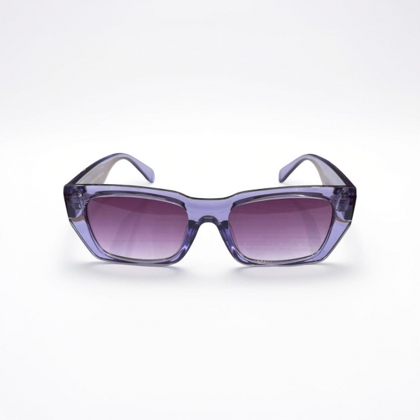 Óculos de Sol Proteção UV400 - Roxo Transparente