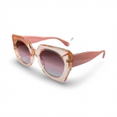 Óculos de Sol Proteção UV400 - Rosa Claro