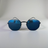 Óculos de Sol Proteção UV400 - Preto/Azul