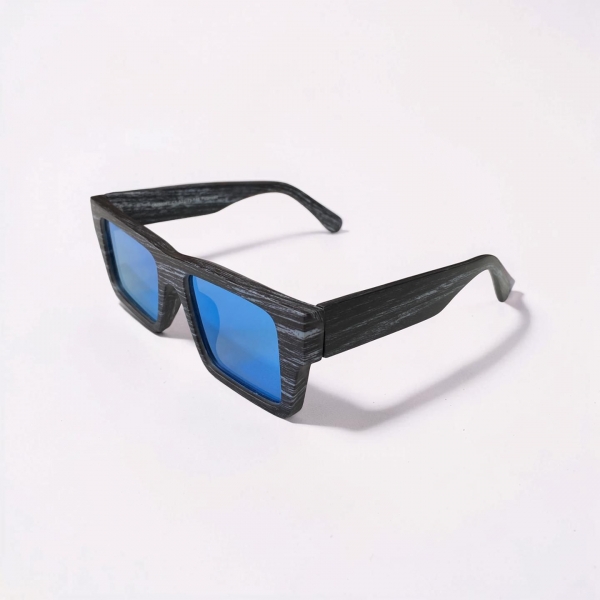 Óculos de Sol Polarizado - Cinza espelhado