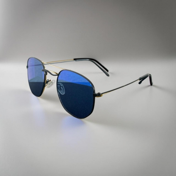 Óculos de Sol Proteção UV400 - Preto/Azul