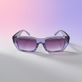 Óculos de Sol Proteção UV400 - Roxo Transparente