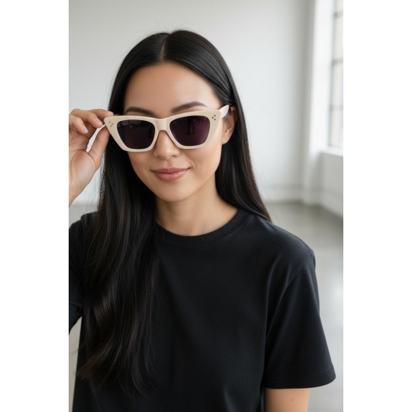 Óculos de Sol Proteção UV400 - Branco